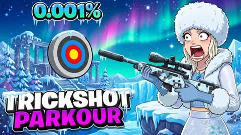 FROZEN TRICKSHOT PARKOUR🎯(70 LEVELS)