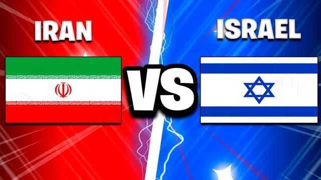 IRAN VS ISRAEL 🔴 RED VS BLUE🔵