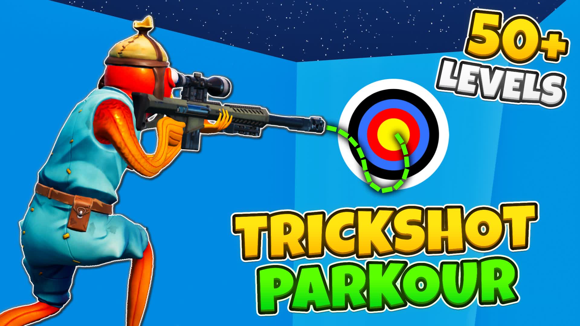 🎯CASUAL TRICKSHOT PARKOUR 50+🎯 6691-7866-2471 by corix