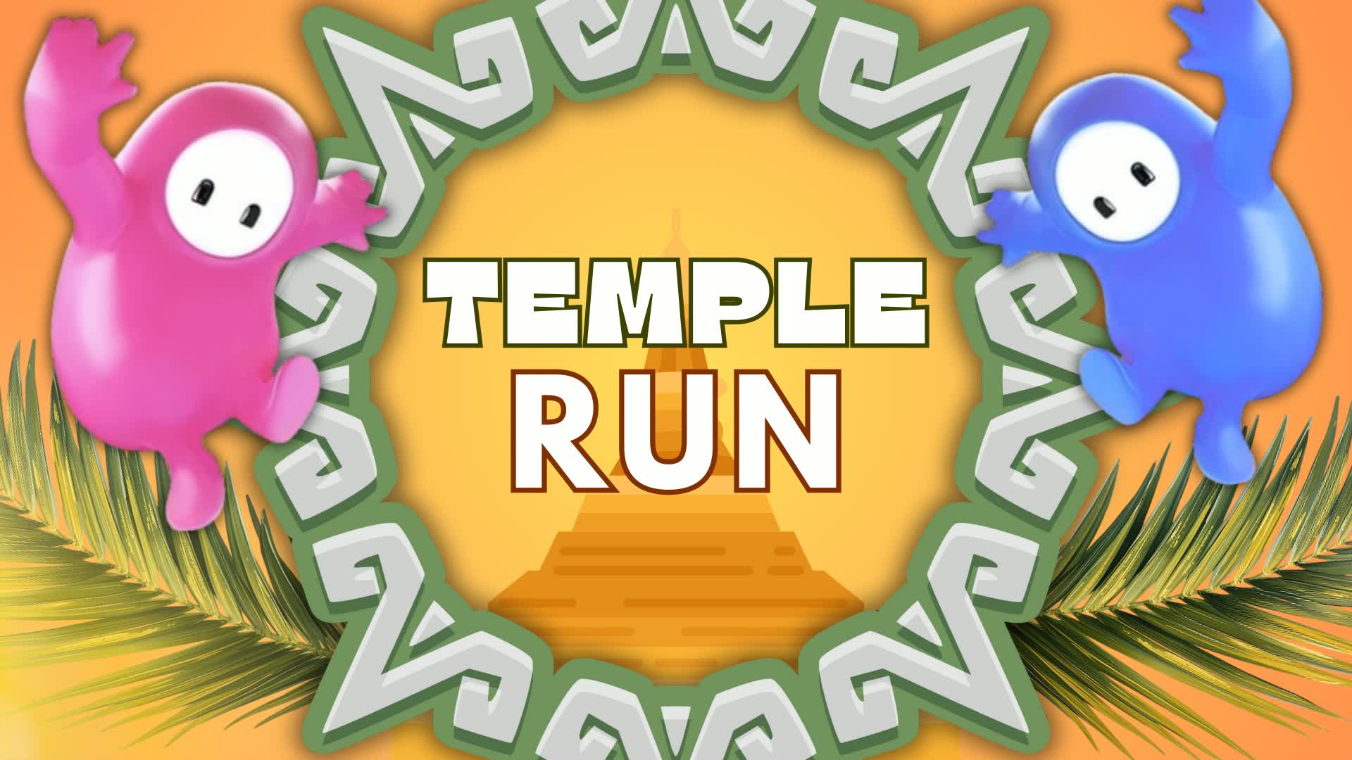 🌋 Fall Guys Temple Run 🌋