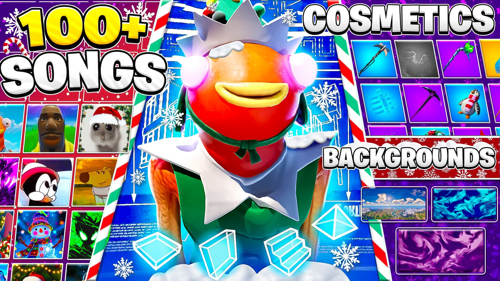 🎵 BEST MUSIC 1V1 MAP⭐[100+SONGS]