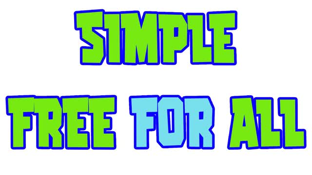 SIMPLE FREE FOR ALL