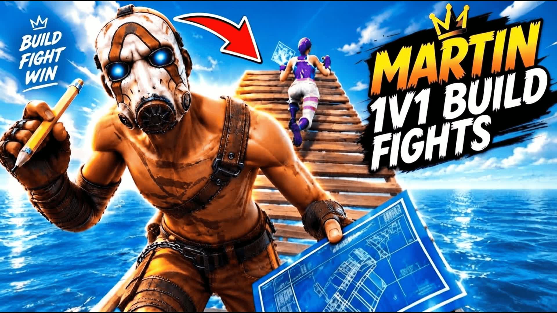 Martin 1V1 BULD FIGHTS — Fortnite island 3449-8311-3159 by Martinx10 yt