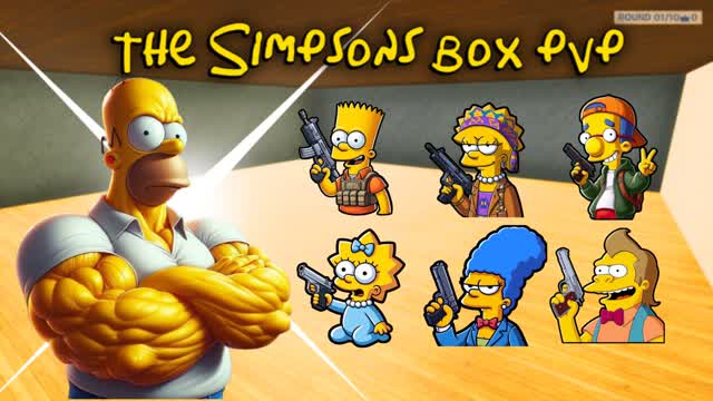 THE SIMPSONS BOXFIGHT