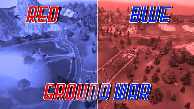 RED VS BLUE GROUND WAR