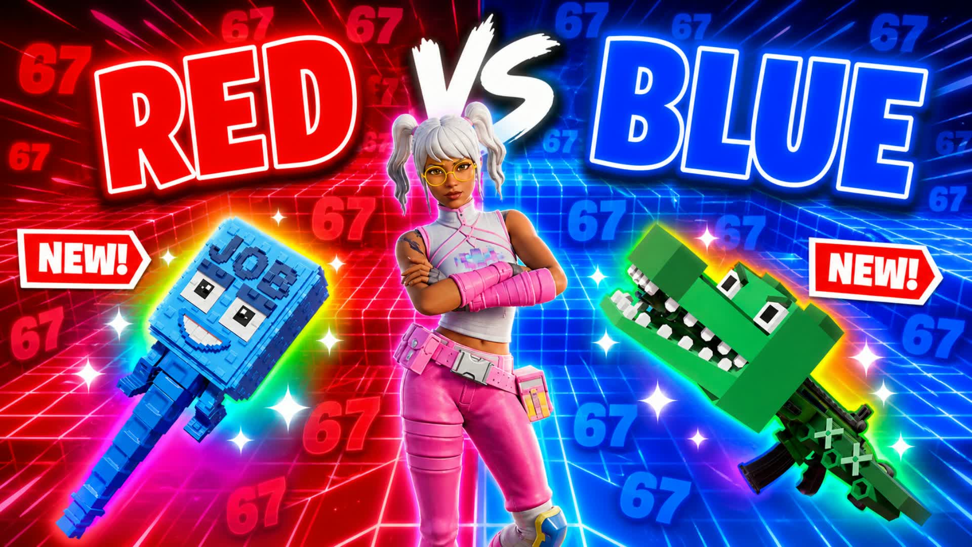 オーラマックス レッド VS ブルー🔴🔵