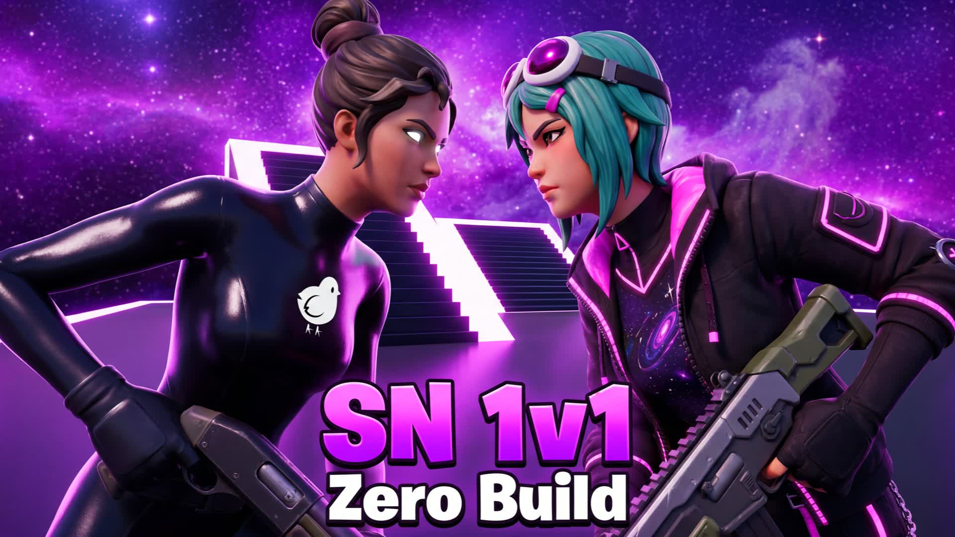 SN 1v1ゼロビルドマップ