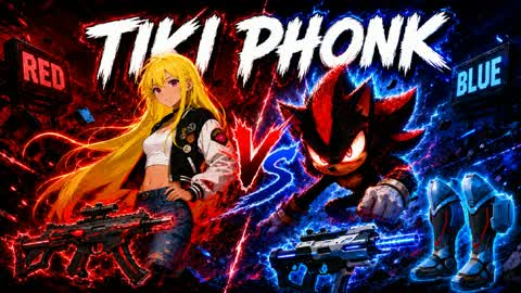 TIKI PHONK RED VS BLUE 🔴🔵 NAYK