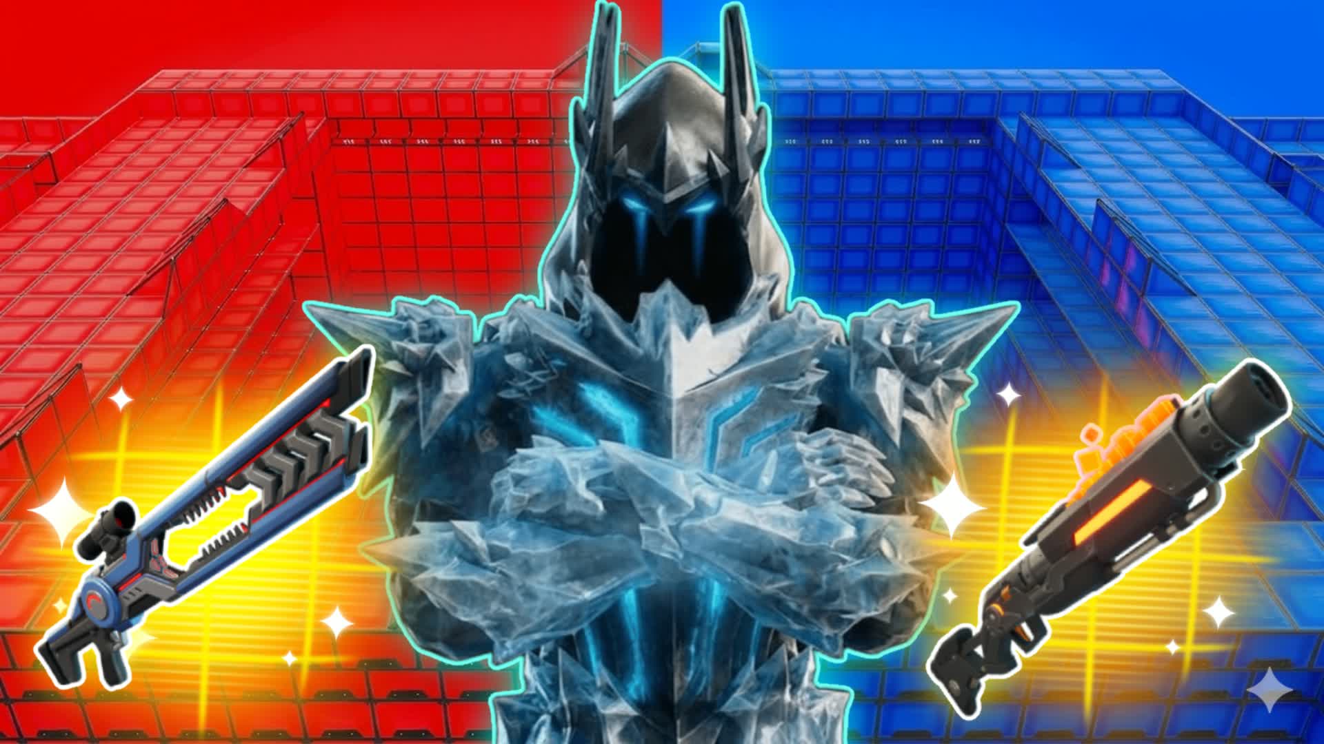 うわーっ、新しいレッド対ブルー ファッションショー 🔴🔵