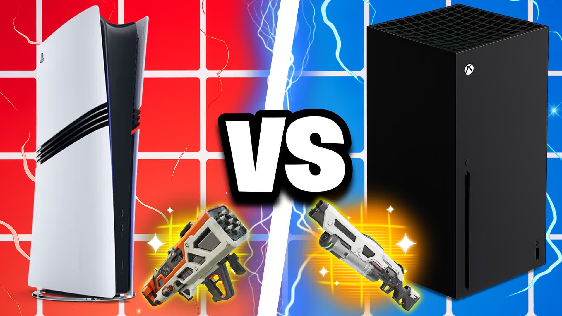 Xbox series X VS ps5 pro red vs blue🔴🔵