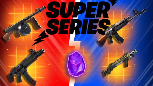 SUPER GIGA RED VS BLUE