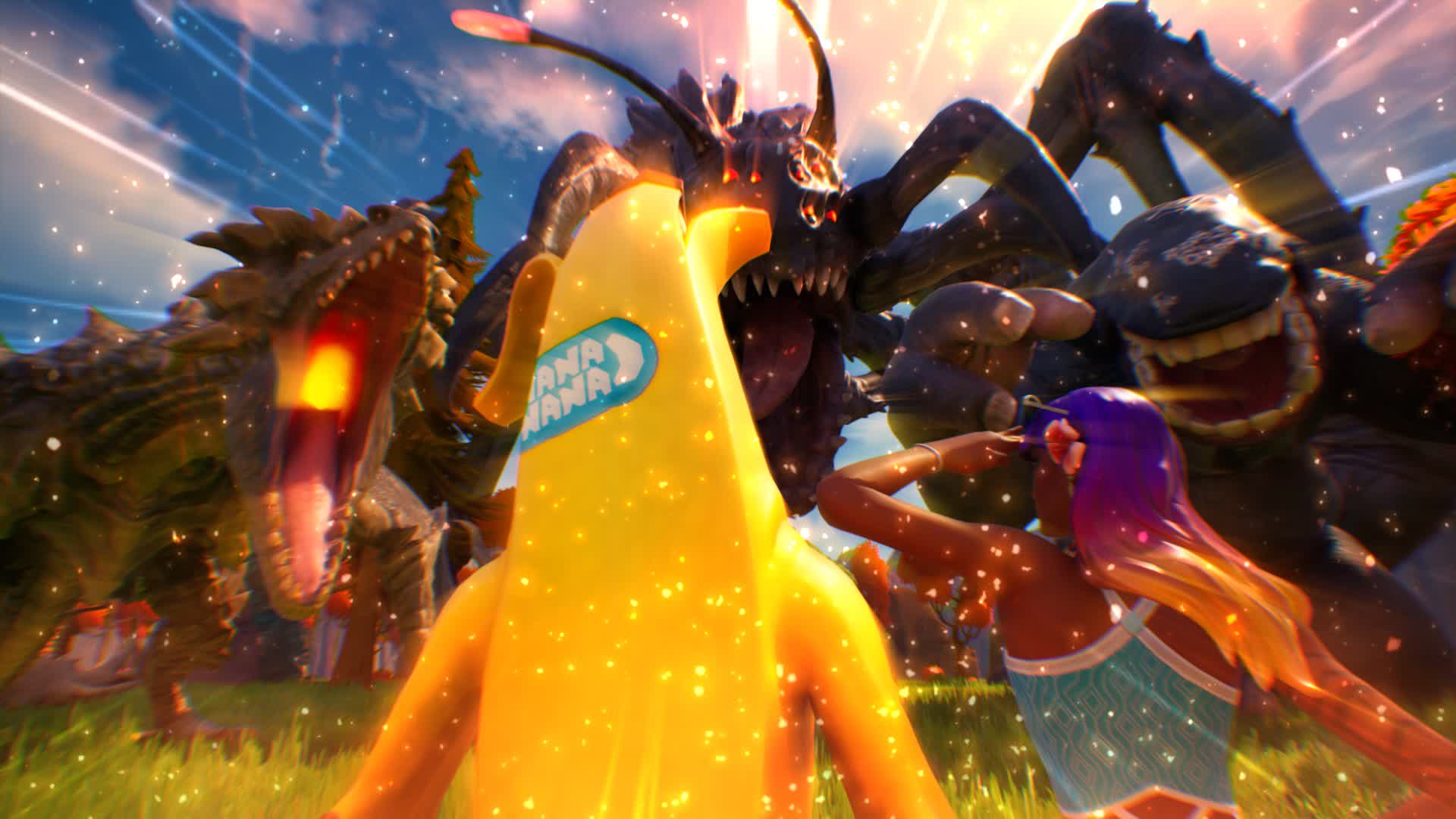 Juega TITAN VALLEY 💥 BOSS FIGHT 🐲 | Fortnite Zone