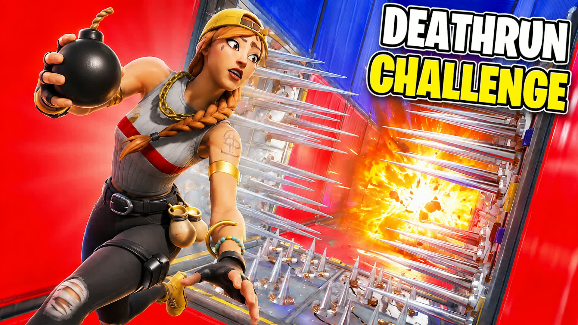 The DEATHRUN CHALLENGE 💀 — Fortnite island 1043-9583-0569 by pnfn7
