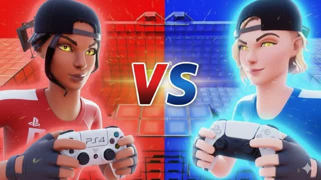 CRAZY K-Pop PS4 VS PS5 RED VS BLUE 🔴🔵