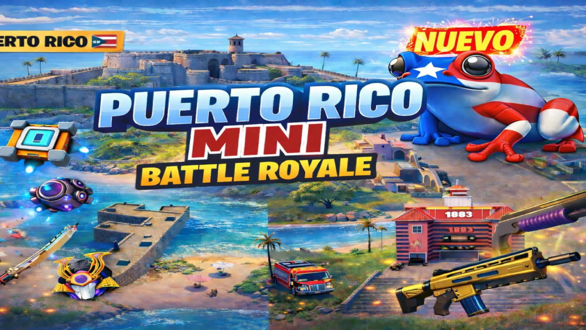 Puerto Rico Mini Battle Royale 🇵🇷