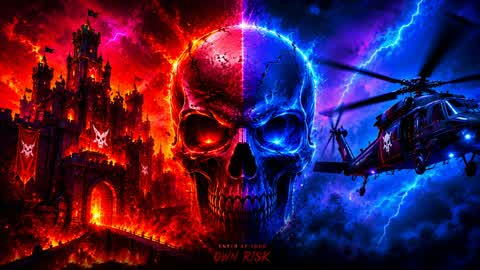 INFERNAL CASTLE WAR🔥🏰RED VS BLUE⚔️🔴🔵