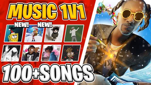 🎵 BEST MUSIC 1V1 ✨[100 SONGS]