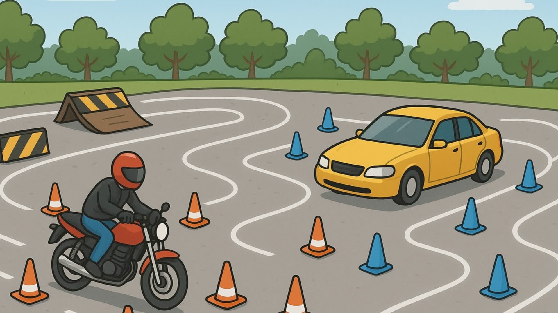 Car/Motobike Parcours