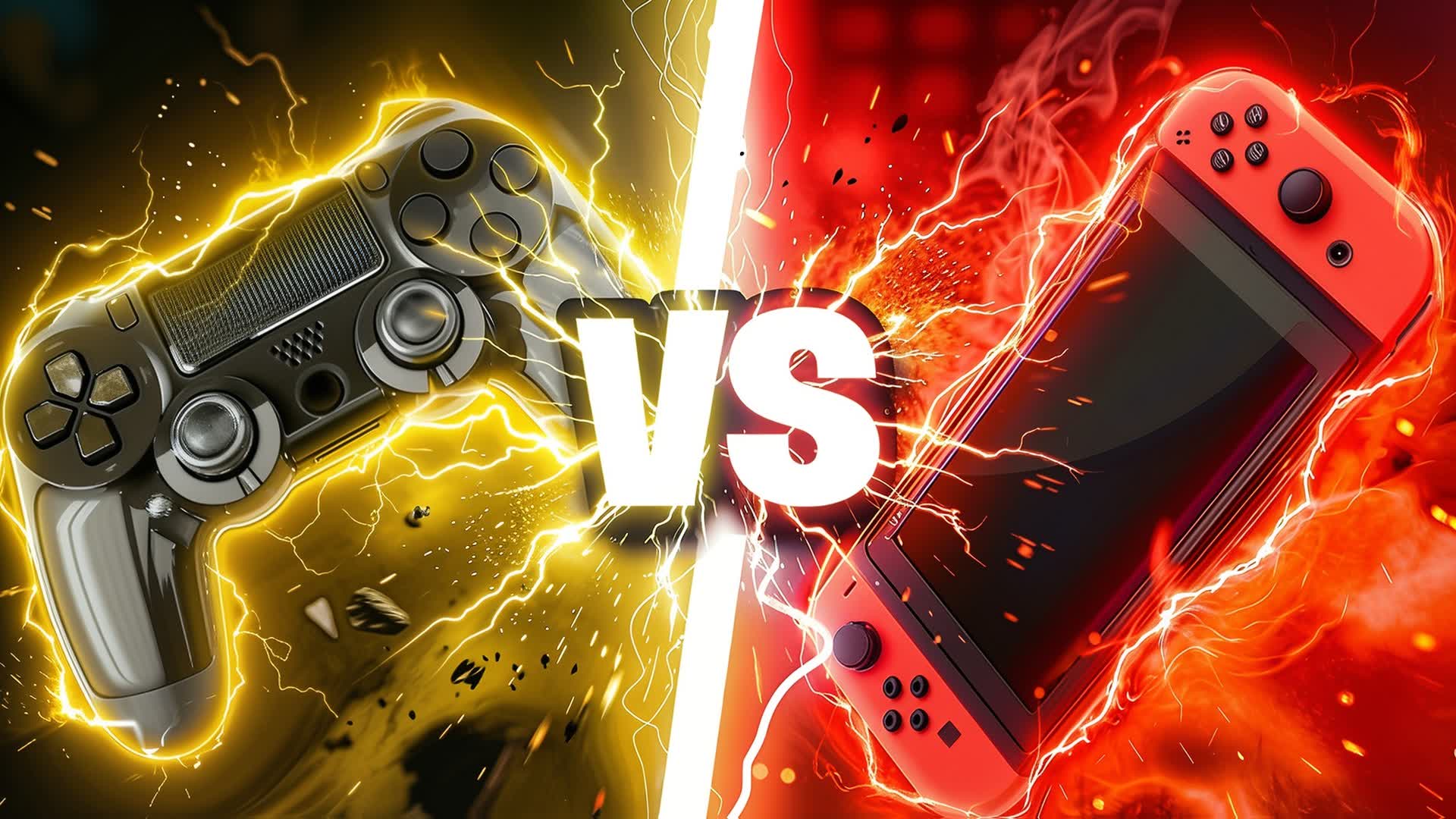 NICE SWITCH VS PS⭐️RED VS YELLOW 🔴🟡