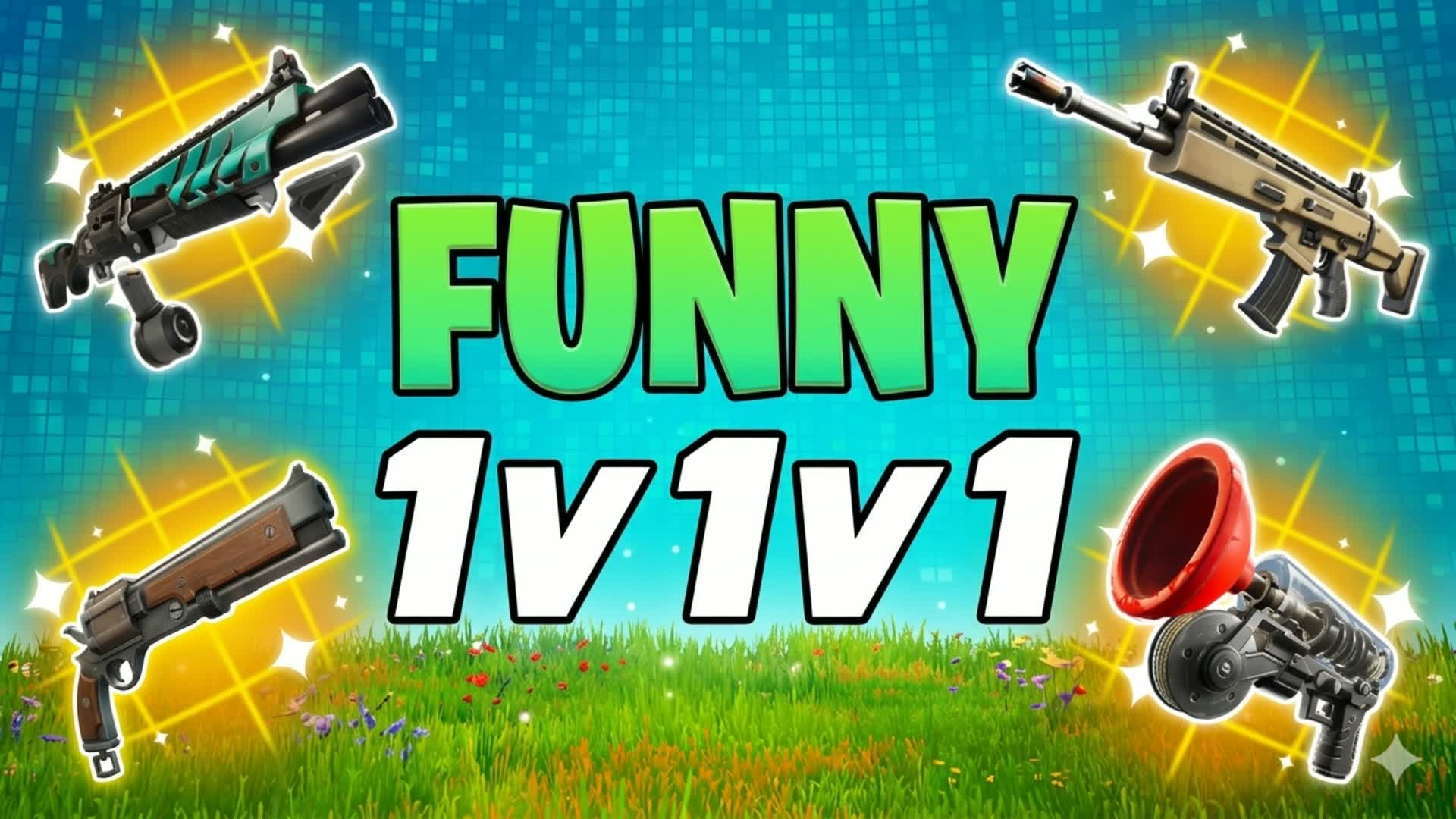 Funny 1V1V1 1V1 Realistics Free for All