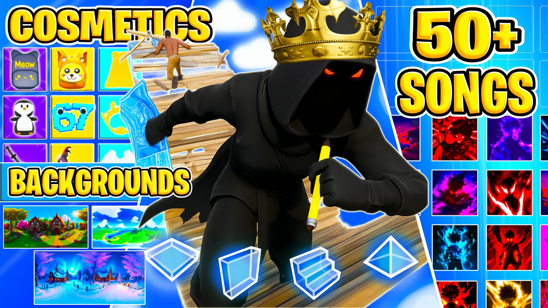 ✨ BEST 1V1 MUSIC 👑[50+ SONGS]🎶