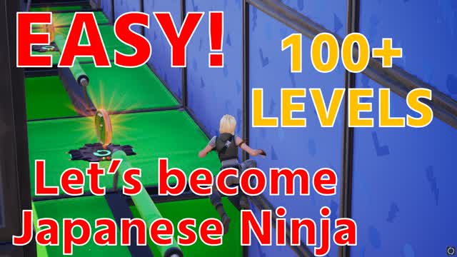 Parkour 100+ Japanese Ninja