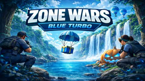 💧  ZONE WARS Blue Turbo 💧