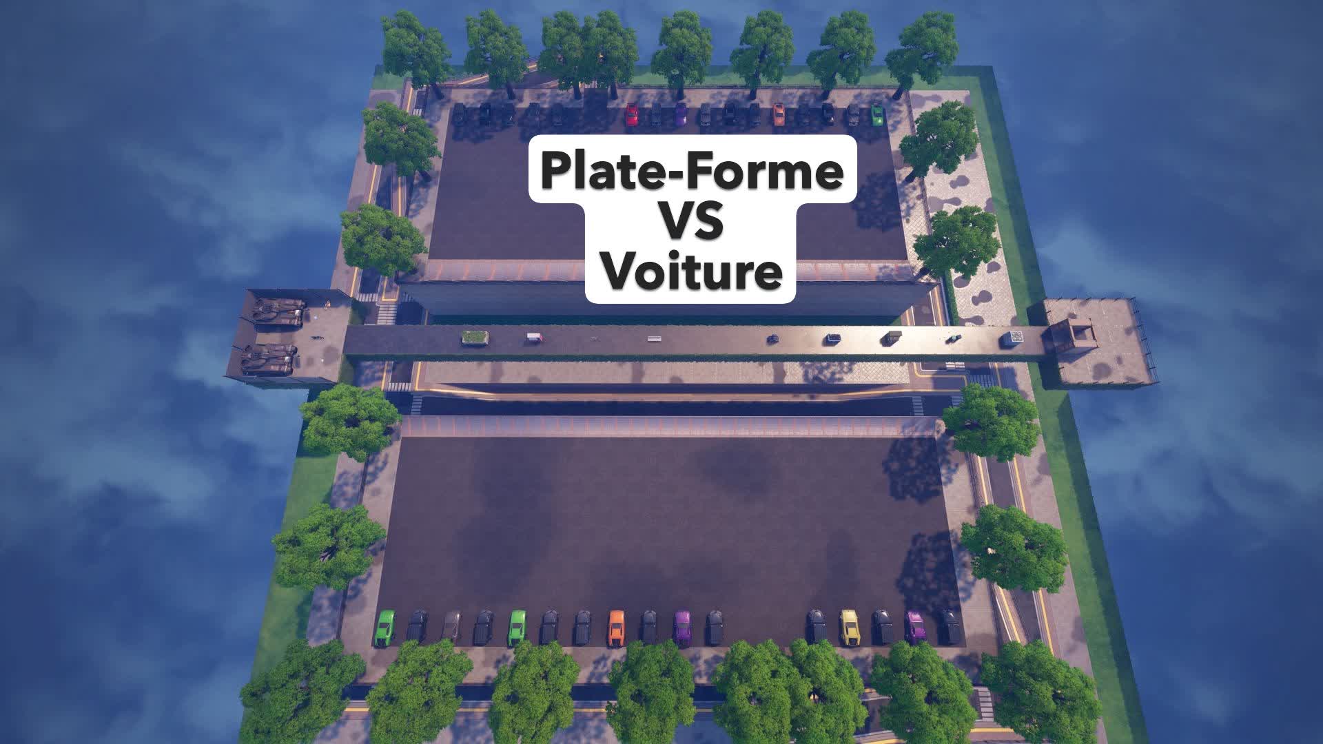 Plate-forme vs voiture