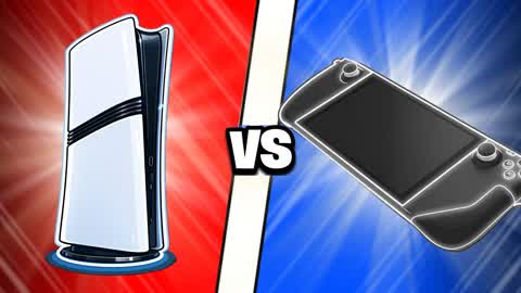 FUNNY PS VS CONSOLE RED VS BLUE🔴🔵