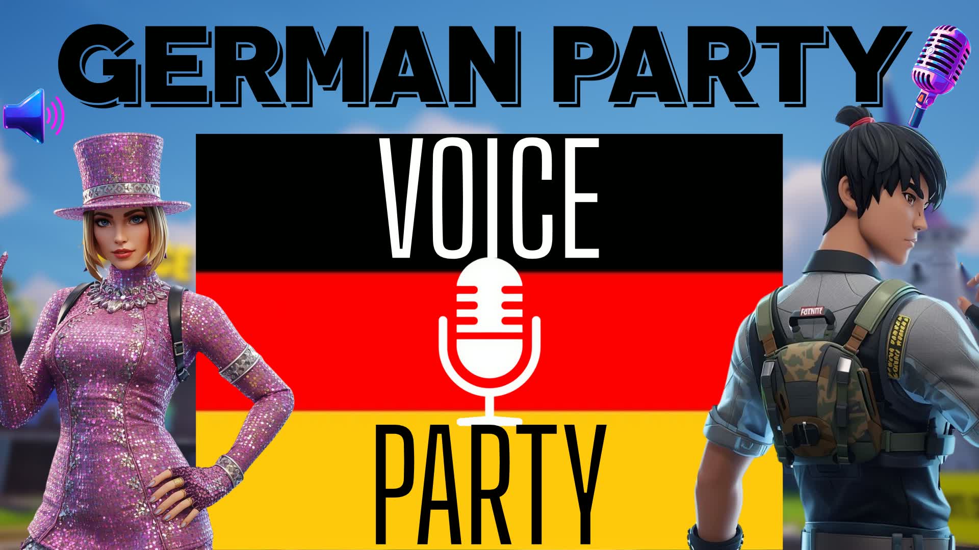 ボイスパーティー | 近距離チャット（ドイツ）