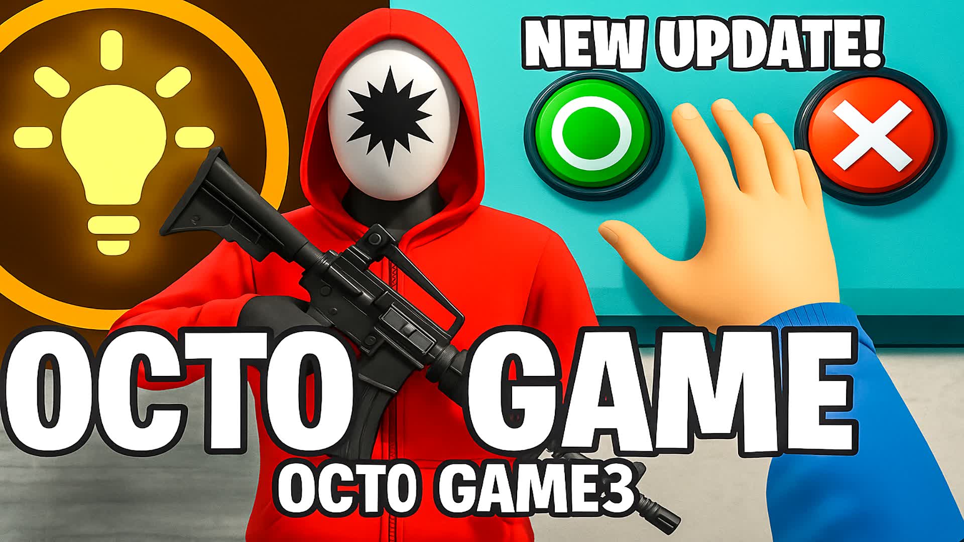 OCTO GAME 3.0 🏆 RED VS BLUE 🔴🔵