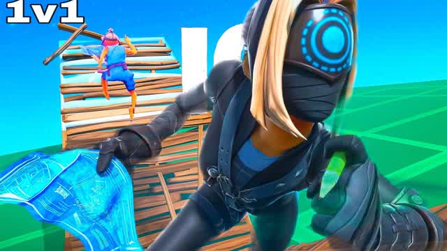 IQ 1v1 Build Fight (10 Player) ⭐