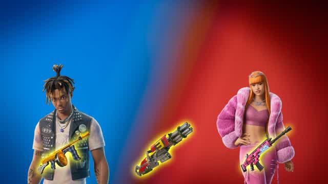 Juice Wrld vs Ice Spice Boss Battle 🔴🔵