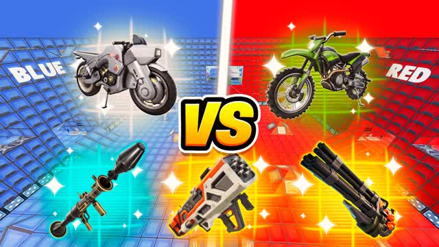 MOTORCYCLE RED VS BLUE🔴🔵 [ZBM]