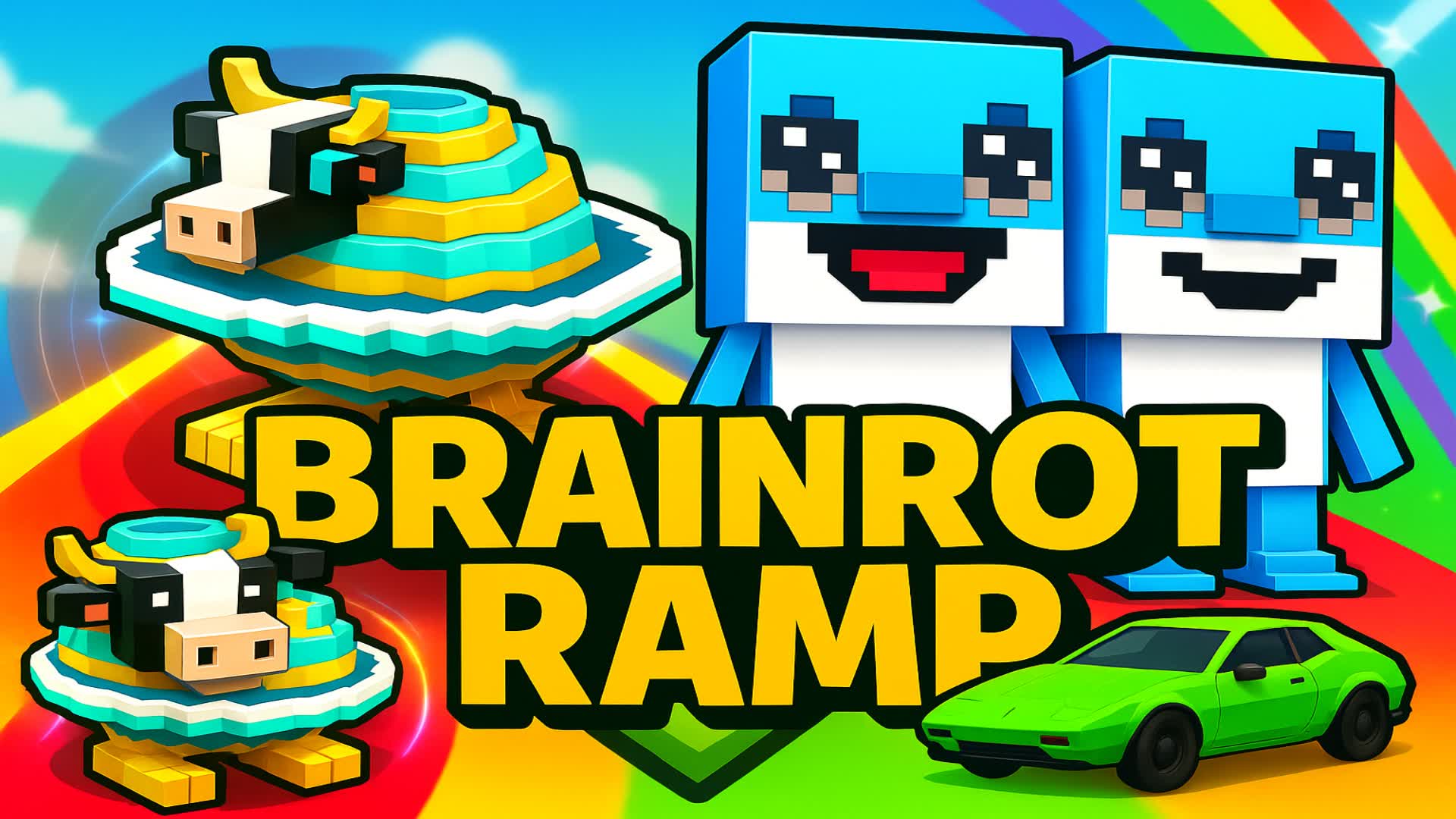 MEGA BRAINROT RAMP🚗