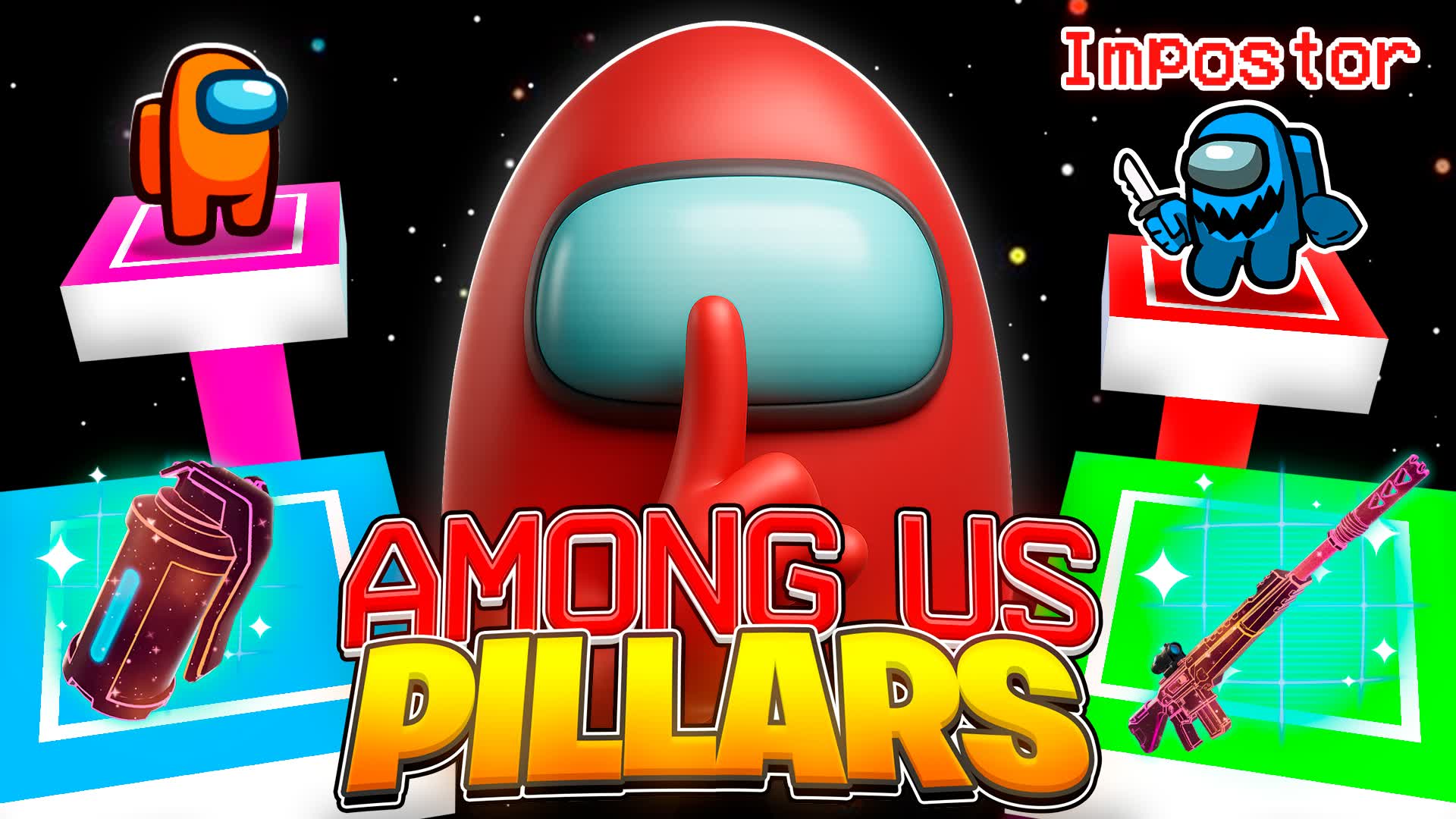 SUPER AMONG US PILLARS!👽