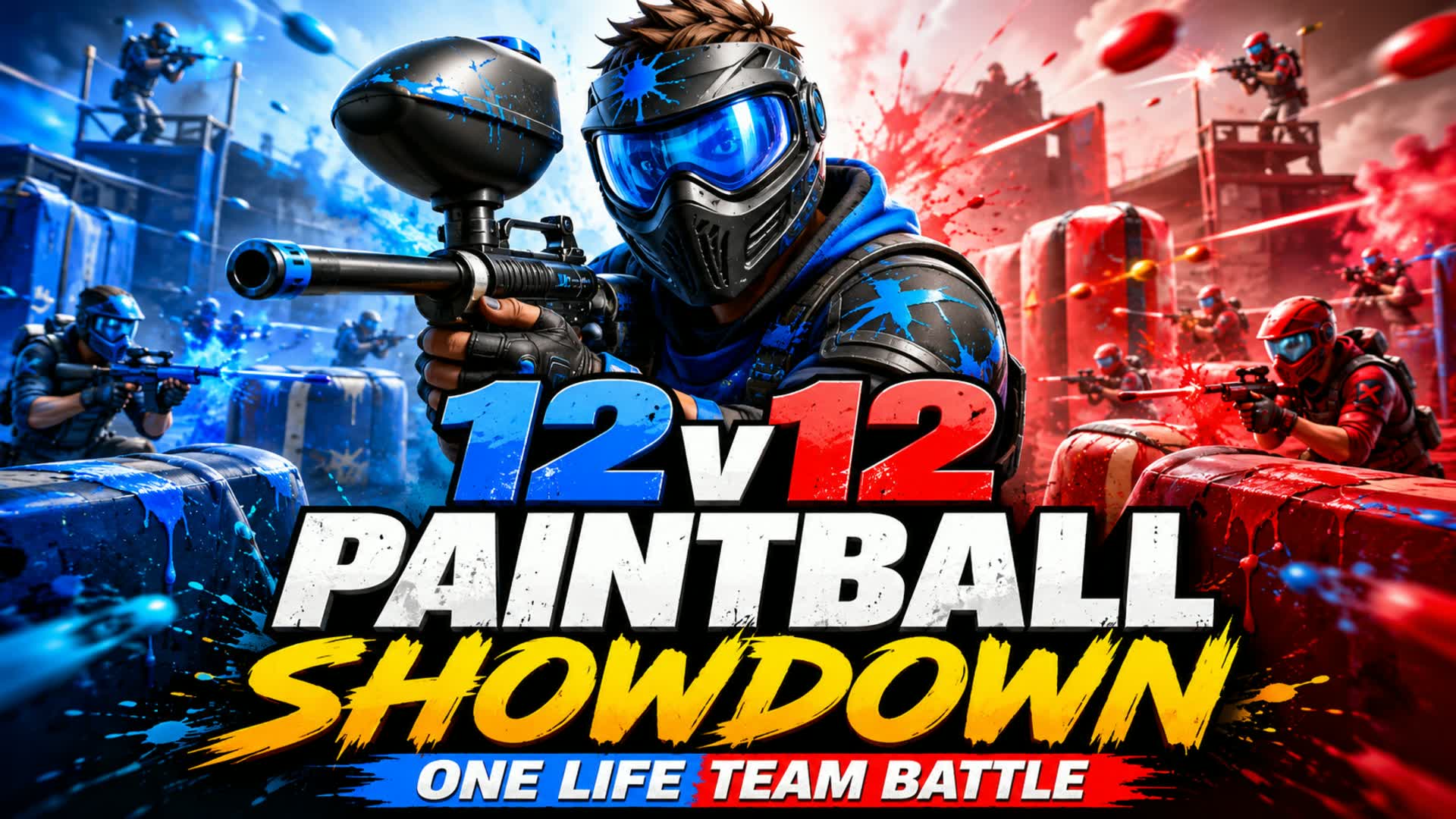 12v12 Paintball Showdown