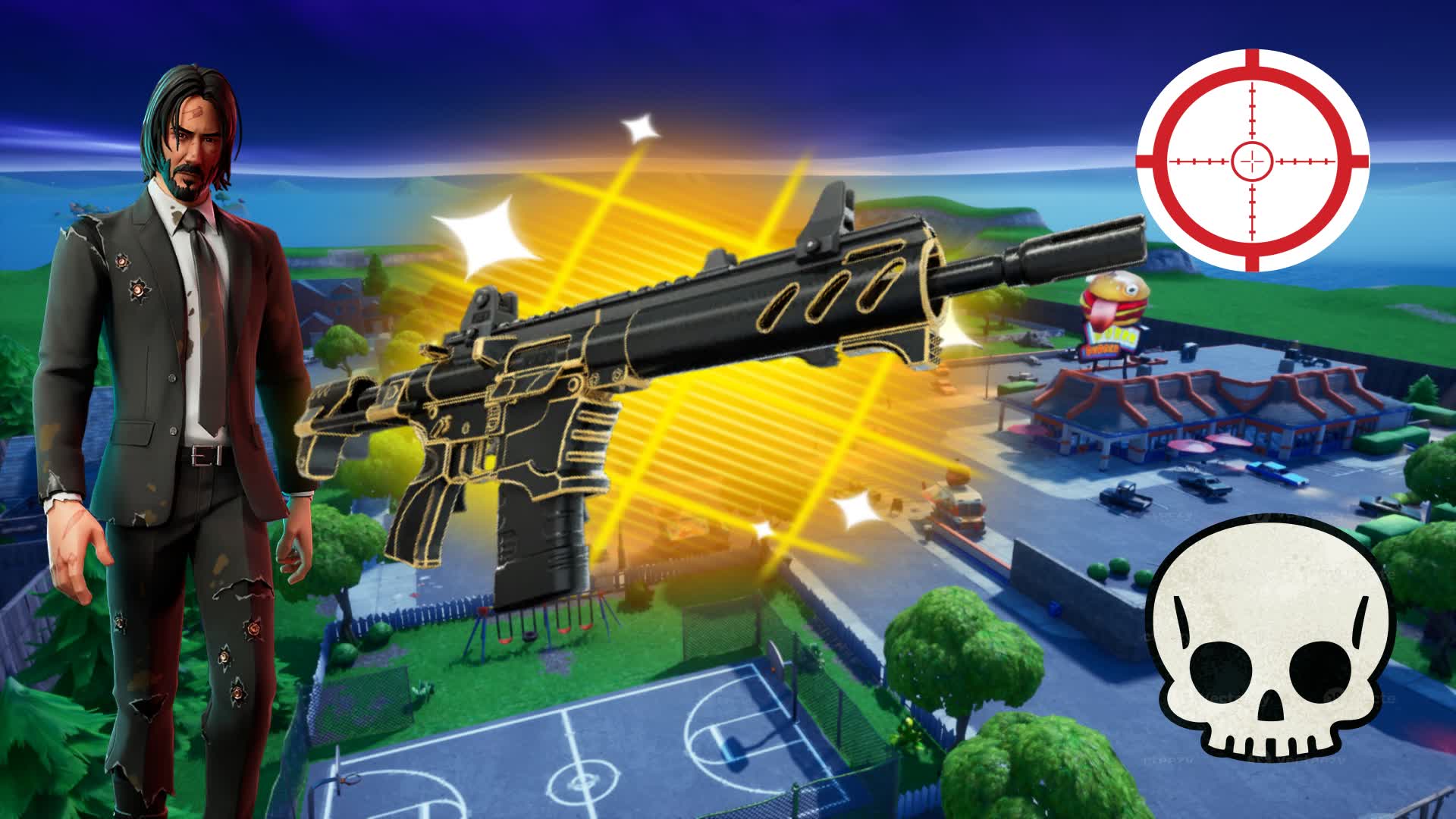 Lawless Trinity Assault Rifle One Shot T