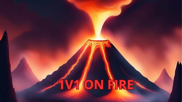 1v1 on fire