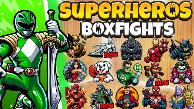 SUPERHEROS BOXFIGHTSđŠâ