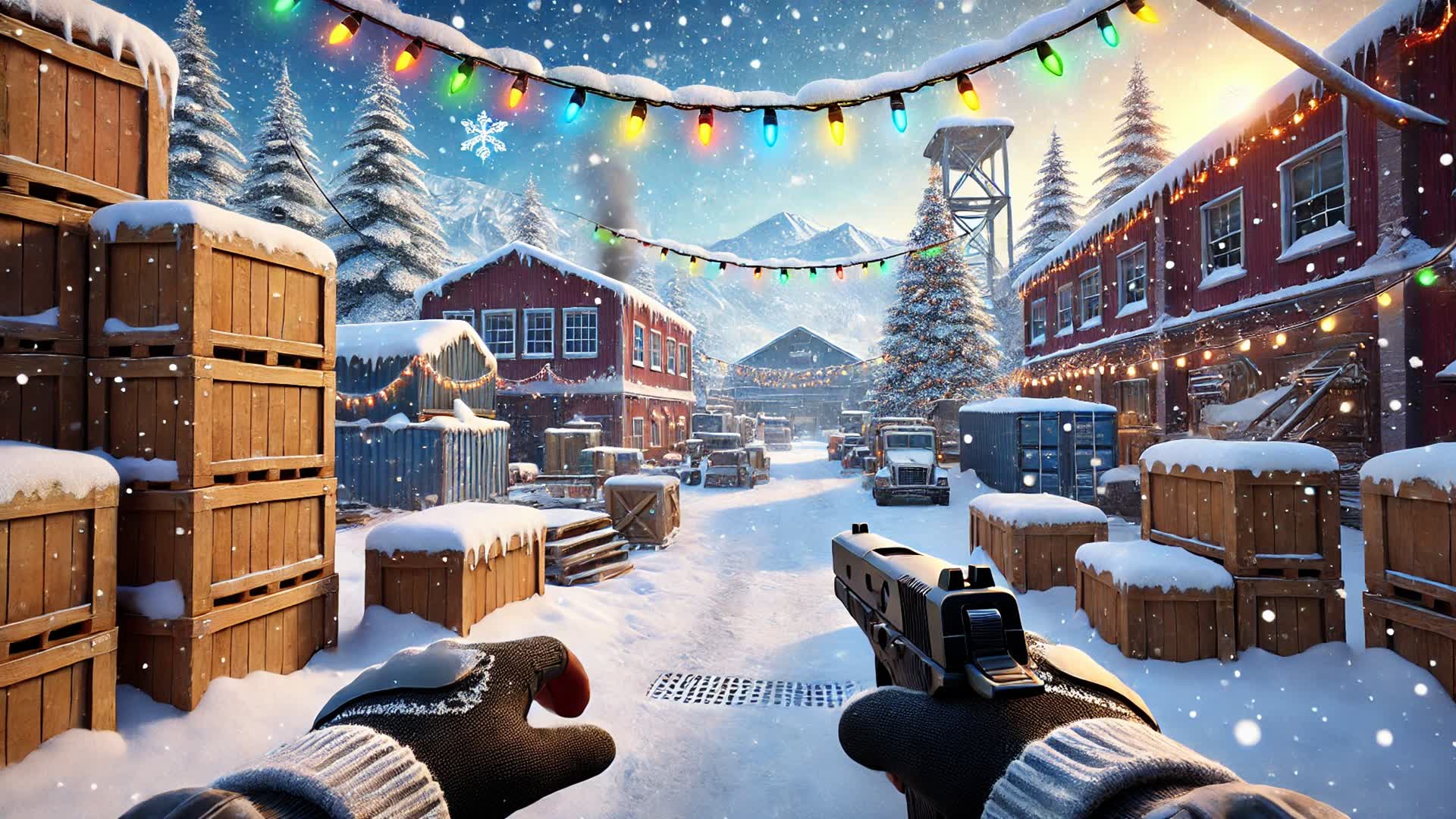 FIRST PERSON🔫GUN GAME🎯ONE SHOT🎶MUSIC