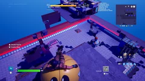 floating parkour facility gun game