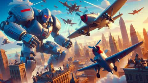 Robot VS Jets