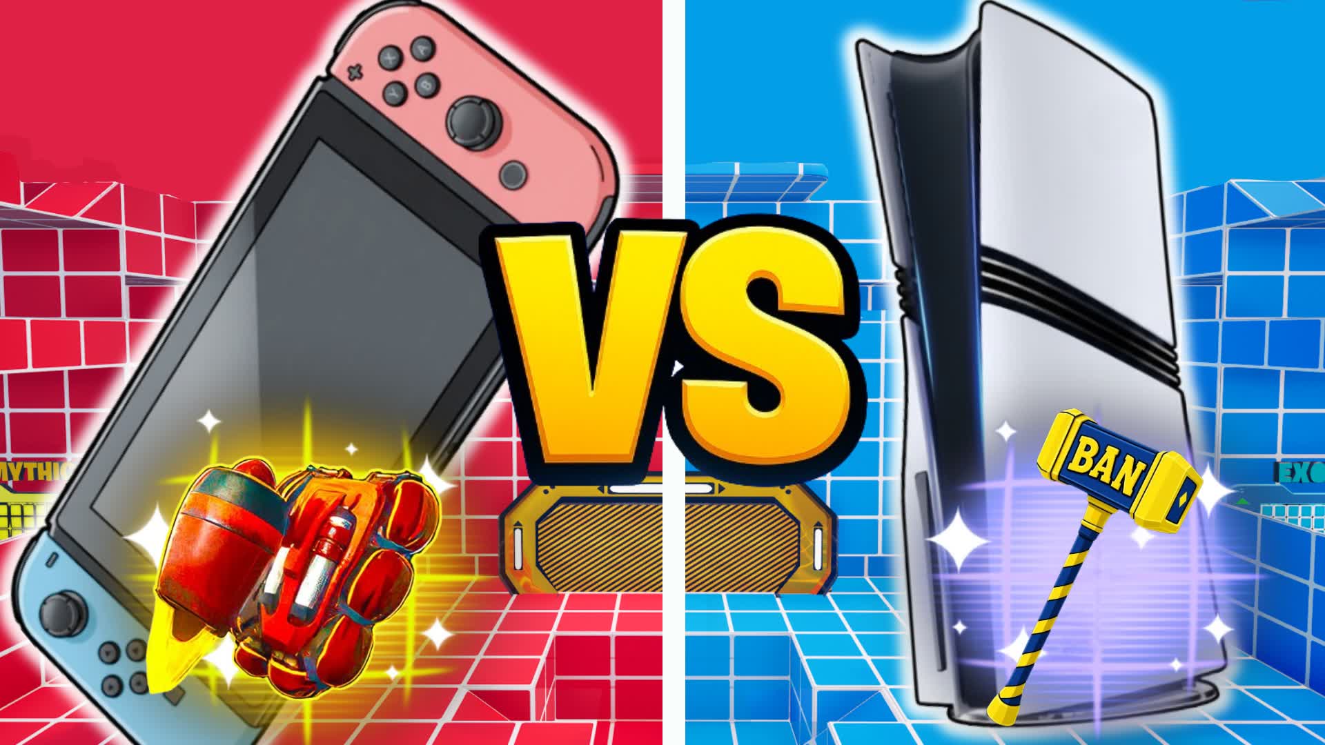 RED VS BLUE 🔴🔵 1v1 52