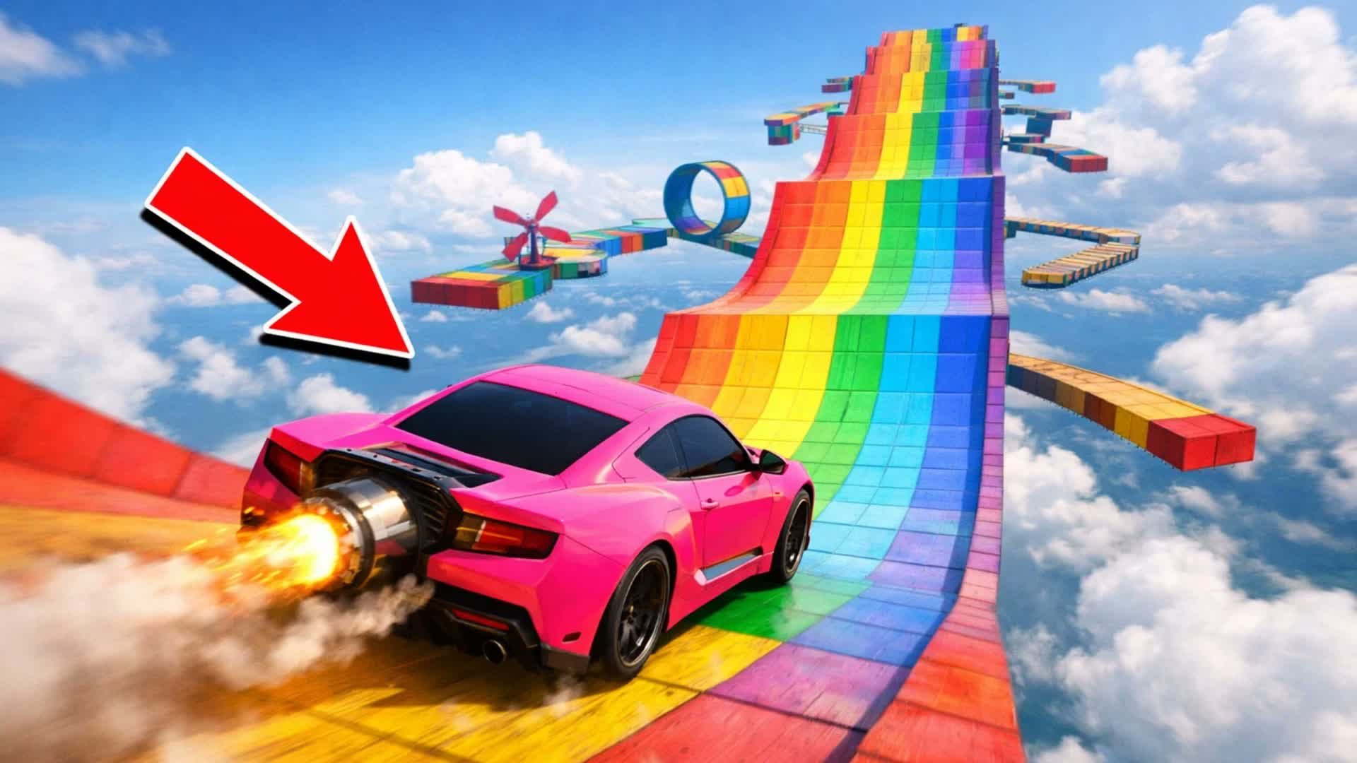 オンリー アップ カー パルクール