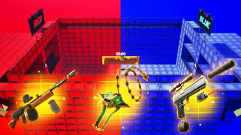 SUPER RED VS BLUE 🔴🔵 NEW WEAPONS 🔫