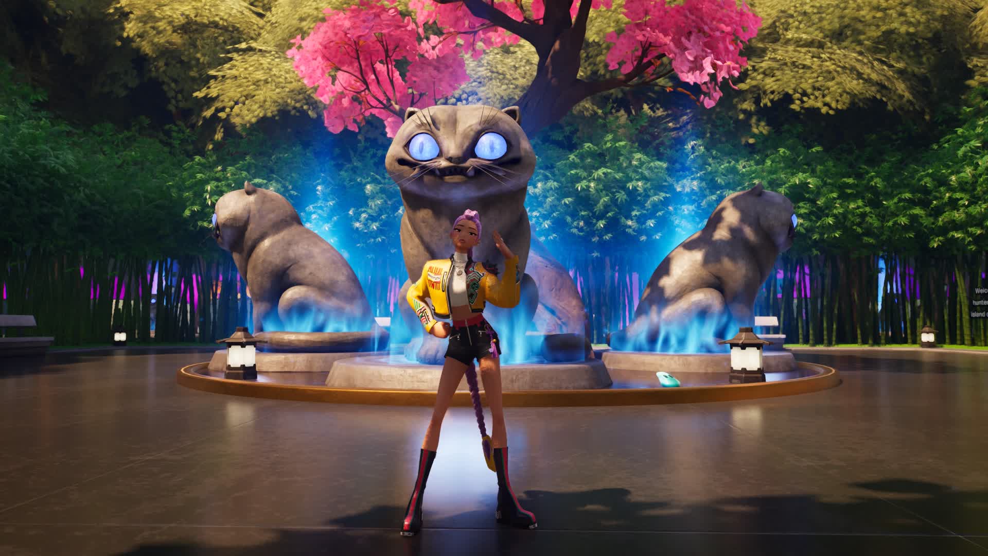 KPop Demon Hunters hangout party royale