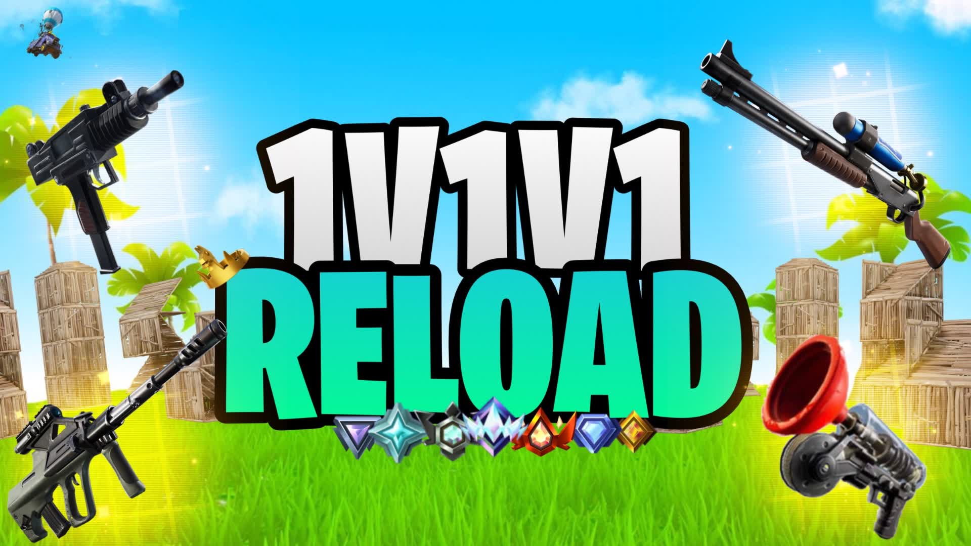 1v1v1 Reload Arena