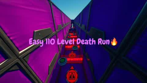 Easy 110 Level Death Run🔥