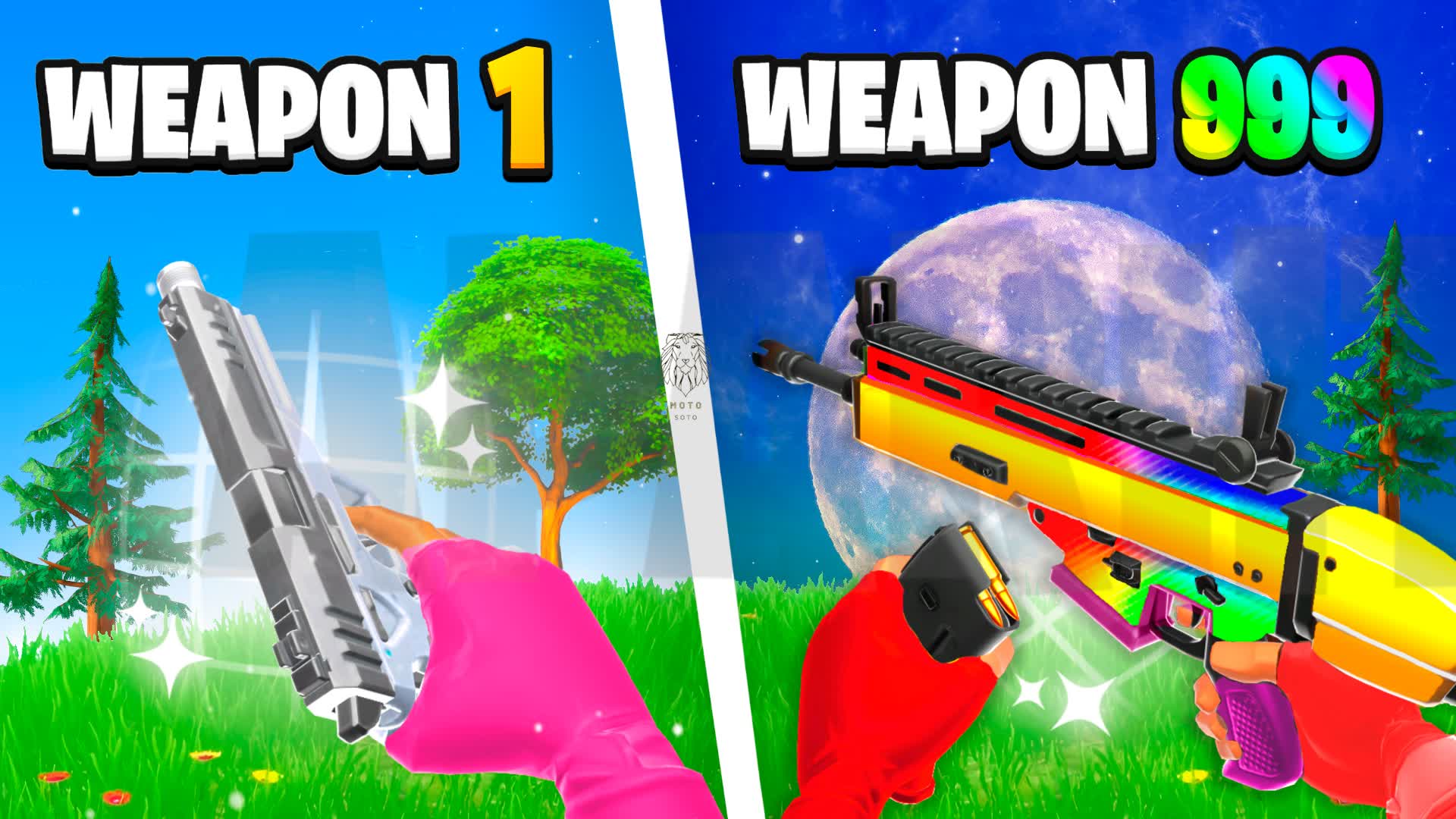 GUN GAME FPS (OG TILTED TOWERS)